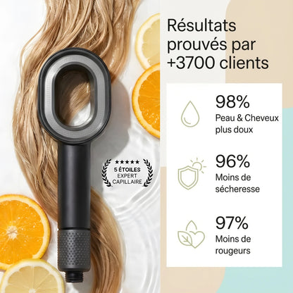 PureDouche® : Stoppez les dégâts invisibles causés par votre eau. Ce pommeau révolutionnaire filtre ce que votre peau n’a jamais supporté.